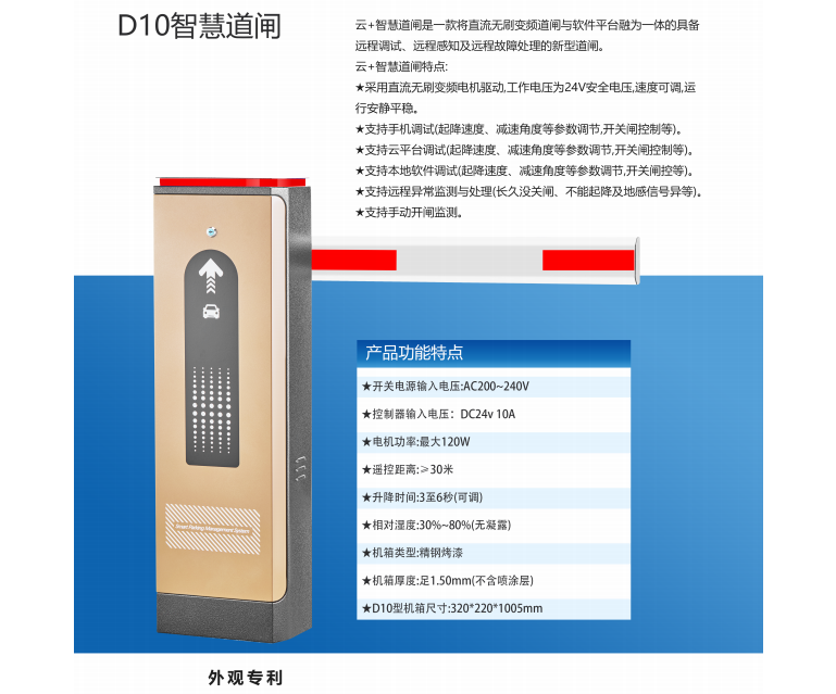 D10智慧道闸